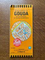 oude kaart van Gouda, Boeken, Atlassen en Landkaarten, Gelezen, Verzenden, Landkaart, 1800 tot 2000