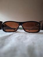 Overzetzonnebril, Zonnebril, Bruin, Zo goed als nieuw, Ophalen