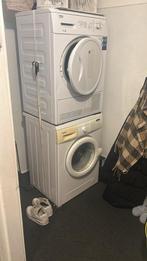 Wasmachine - Goed onderhouden+droger, 4 tot 6 kg, Ophalen of Verzenden, 85 tot 90 cm, Minder dan 1200 toeren