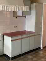 Retro keuken, keukenblok jaren 50 60, lichtblauw, Siematic, Huis en Inrichting, Keuken | Complete keukens, Ophalen, Gebruikt, Blauw