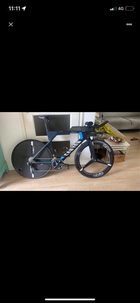 Canyon speedmax cf slx 8.0 M, Fietsen en Brommers, Fietsen | Heren | Sportfietsen en Toerfietsen, Gebruikt, Overige merken, Meer dan 20 versnellingen