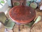 Eethoek met 4 stoelen, Ophalen