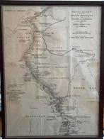 Gravure Reiskaart China Macartney Staunton, Ophalen