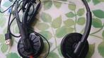 Headset Plantronics usb  300DA, Computers en Software, Headsets, Verzenden, Zo goed als nieuw, Over-ear, Volumeregelaar