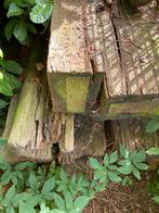 Geteerde bielzen, Ophalen, Gebruikt, Hout, Biels