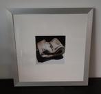 Aluminium wissellijst met stapeltje bankbiljetten, 45x45 cm, Ophalen of Verzenden, Zo goed als nieuw