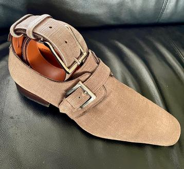 Santoni gespschoenen en Santoni riem beschikbaar voor biedingen