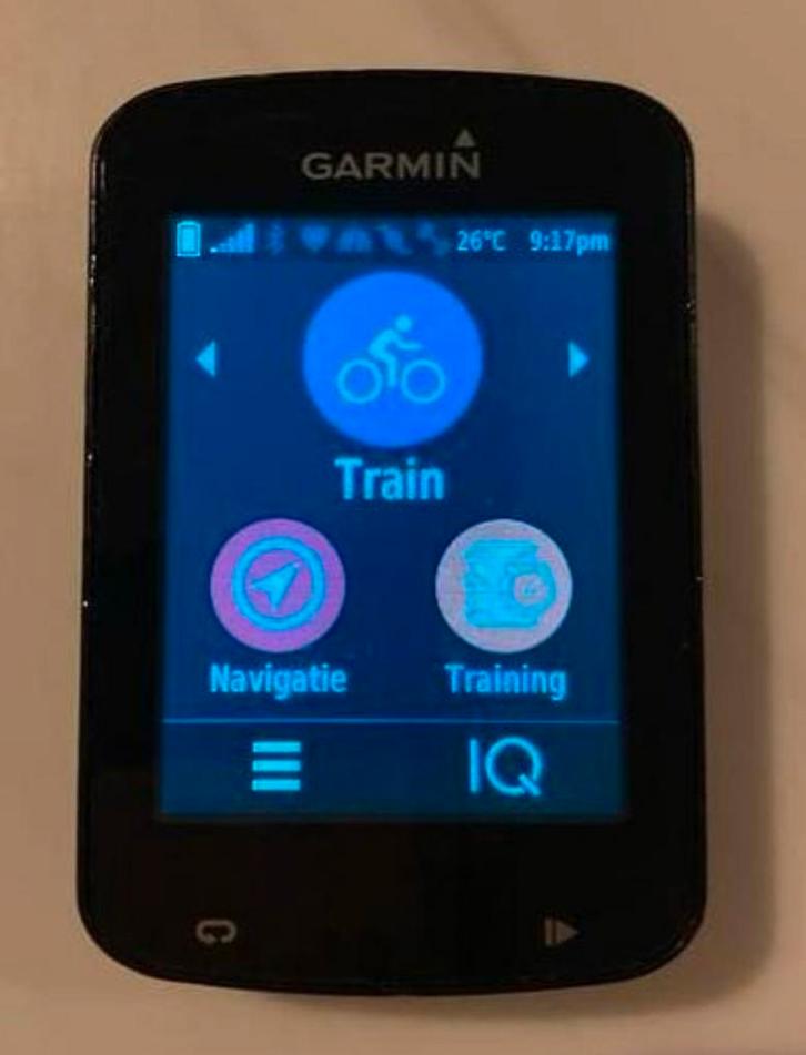 Krasvrije Garmin Edge 820 Fietscomputer. Met stuurhouder., Fietsen en Brommers, Fietsaccessoires | Fietscomputers, Gebruikt, Draadloos