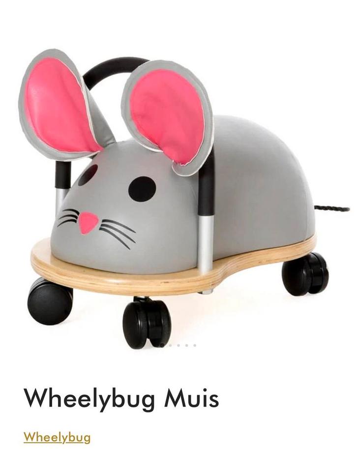 Loopwagen orginele wheelybug  muis., Kinderen en Baby's, Speelgoed | Buiten | Voertuigen en Loopfietsen, Zo goed als nieuw, Ophalen of Verzenden