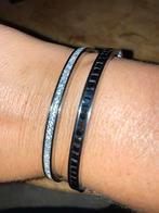 Stalen Armbanden Set, Sieraden, Tassen en Uiterlijk, Armbanden, Met kristal, Staal, Ophalen of Verzenden, Zo goed als nieuw