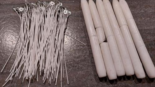 Wie maakt zelf kaarsen? Ik heb 100 lontjes 20 cm lang., Hobby en Vrije tijd, Overige Hobby en Vrije tijd, Nieuw, Ophalen of Verzenden