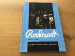 Schilderboek Rembrand galerie v.d. Grote meesters, Boeken, Kunst en Cultuur | Beeldend, Gelezen, Ophalen of Verzenden, Schilder- en Tekenkunst