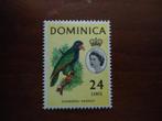 Vogel papagaai Dominica 1963, mi. 171 ongebruikt, Postzegels en Munten, Verzenden, Postfris, Dier of Natuur