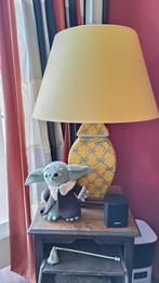 Tafel lamp, Engels, brocante, Huis en Inrichting, Lampen | Tafellampen, Ophalen, 50 tot 75 cm, Hout, Zo goed als nieuw