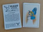 Flight complete set 12 grote trade cards vogels Cadbury 1983, Ophalen, Gebruikt