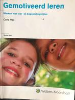 C. Plas - Gemotiveerd leren, Ophalen of Verzenden, Zo goed als nieuw, C. Plas
