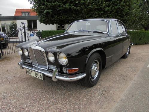 Jaguar 420 SALOON *KEIHARDE ZWEEDSE IMPORT*ONGERESTAUREERD*, Auto's, Oldtimers, Bedrijf, Te koop, Jaguar, Benzine, Overige carrosserieën