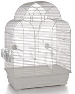 Vogelkooi Sonia wit 45 x 28 x 63 cm (kanarie of tropen), Dieren en Toebehoren, Ophalen, Nieuw, Vogelkooi, Metaal