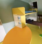 Hoogslaper met tafeltje en boekenkast, Huis en Inrichting, Ophalen, Gebruikt, Eenpersoons, 210 cm