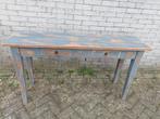 Sidetable van Indiaas teakhout, Ophalen, Teakhout, Zo goed als nieuw, Modern, landelijk