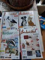 4x Borduurblad compl.met patronen voor 4,00, Nieuw, Handborduren, Patroon, Ophalen of Verzenden