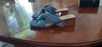 di lauro grijsblauwe sandaal slipper 38, Blauw, Sandalen of Muiltjes, Ophalen of Verzenden, Di lauro