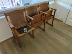 Authentieke Kerkbank - 3 Zitplaatsen, Antiek en Kunst, Antiek | Meubels | Stoelen en Banken, Ophalen