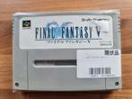 Final fantasy V 5 Japans, Spelcomputers en Games, Games | Nintendo Super NES, 1 speler, Ophalen of Verzenden, Zo goed als nieuw