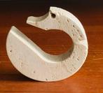 Swan Figure Travertine Fratelli Mannelli, Italy, 1970s, Ophalen of Verzenden