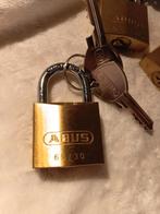 3 ABUS Hangslot 65/30 - Inclusief 2 Sleutels, Ophalen of Verzenden, Gebruikt, Overige materialen, Slot