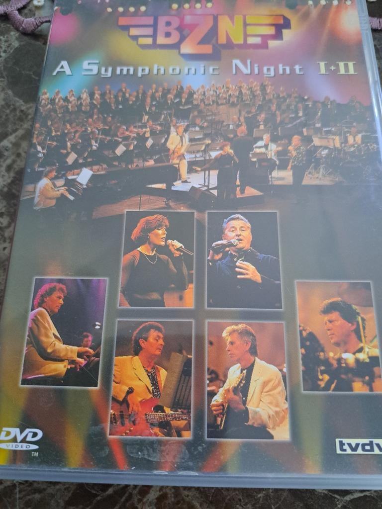 BZN - A Symphonic Night I-II DVD, Alle leeftijden, Ophalen of Verzenden, Zo goed als nieuw, Muziek en Concerten