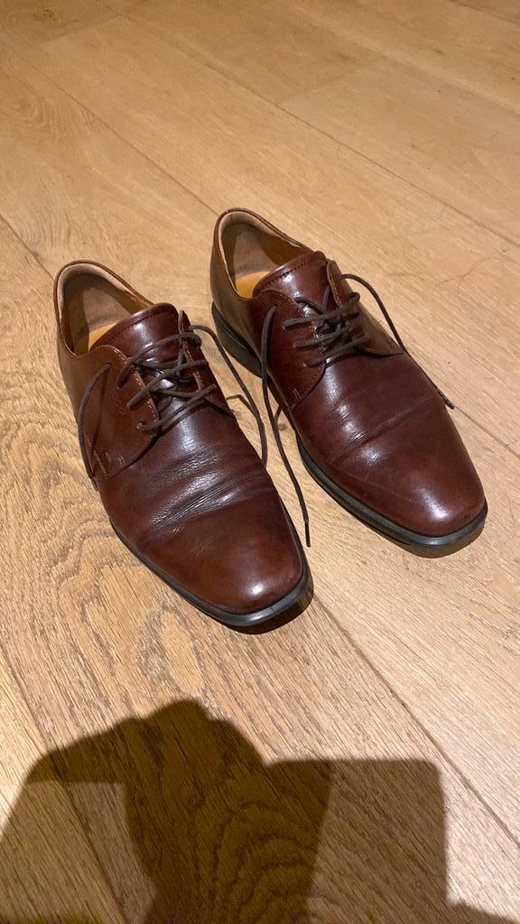 Ecco heren schoenen, Kleding | Heren, Schoenen, Zo goed als nieuw, Bruin, Ophalen of Verzenden