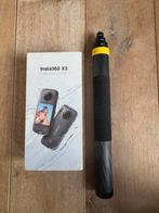 Insta360 X3 + Invisible Selfie Stick (300cm), Ophalen of Verzenden, Zo goed als nieuw, Overige merken