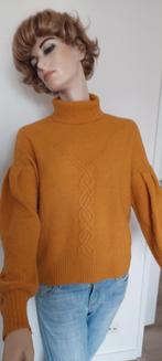 Fijngebreide Caroline Biss coltrui mt 38, Maat 38/40 (M), Geel, Ophalen of Verzenden, Zo goed als nieuw
