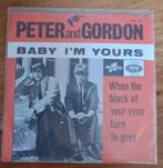 Vinyl single - Peter and Gordon - Baby I'm Yours, Gebruikt, 7 inch, Single, Ophalen of Verzenden