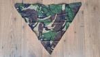 Halsdoek met klittenband Woodland nieuw, Ophalen of Verzenden, Landmacht, Nederland, Kleding of Schoenen