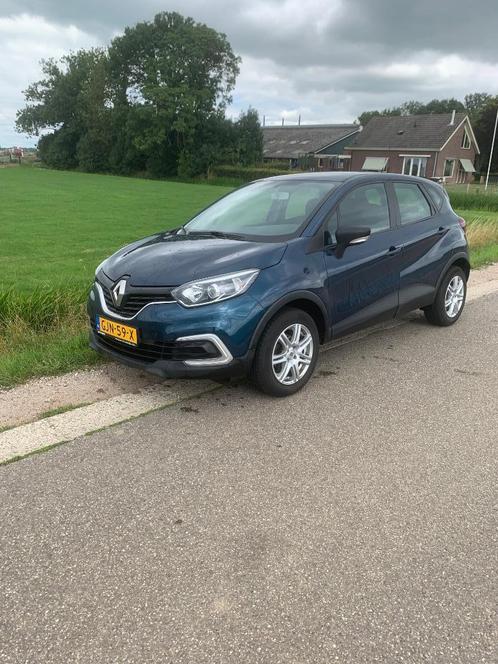 Renault Captur Energy TCe 90PK S&S 2017 Blauw, Auto's, Renault, Bedrijf, Captur, ABS, Airbags, Airconditioning, Alarm, Bluetooth
