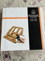 Nieuwe houten laptop standaard, Ophalen of Verzenden, Nieuw, In hoogte verstelbaar