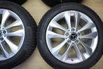 Mercedes C-klasse 17inch + winterbanden 5x112 origineel, Gebruikt, Banden en Velgen, 17 inch, Personenwagen