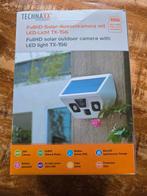 Technaxx TX-156 HD Solar Buitencamera met LED Lampen, Ophalen, Nieuw, Buitencamera