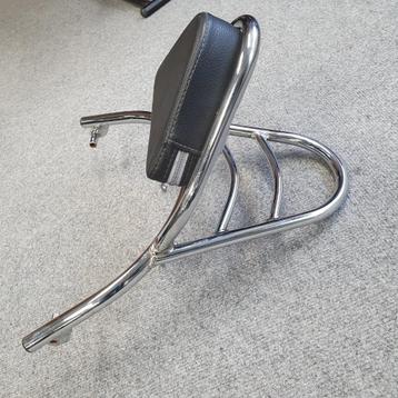 Achterrekje Sym Mio 50 Sissybar chroom met kussen drager beschikbaar voor biedingen