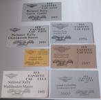 Panther oldtimer metal rally meeting cards 1989-2000, Ophalen of Verzenden, Gebruikt, Auto's