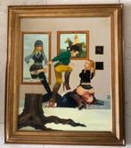 Surrealistisch macaber realisme - Nicholas Smith (geb.1960), Antiek en Kunst, Kunst | Schilderijen | Klassiek, Ophalen of Verzenden