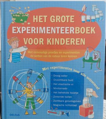 Het grote experimenteerboek voor kinderen beschikbaar voor biedingen