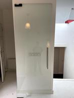 Glazen deuren, Doe-het-zelf en Verbouw, Deuren en Horren, Ophalen, Gebruikt, 80 tot 100 cm, 215 cm of meer