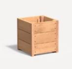 Bloembak Hardhout Adezz Carezz 40x43cm, Ophalen, Minder dan 60 cm, Vierkant, Zo goed als nieuw