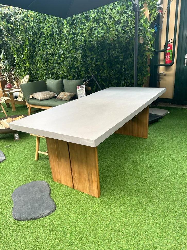 Fonteyn | Tuintafel Monda | 210x97, Tuin en Terras, Tuintafels, Nieuw, Rechthoekig, Overige materialen, Ophalen of Verzenden