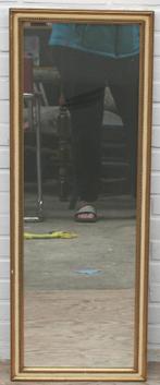 Mooie oude spiegel in fraaie lijst, Ophalen, Rechthoekig, Minder dan 50 cm, Minder dan 100 cm
