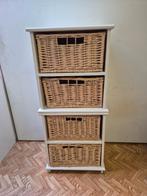 kastje met 4 manden, Ophalen, Minder dan 50 cm, Gebruikt, 3 of 4 laden