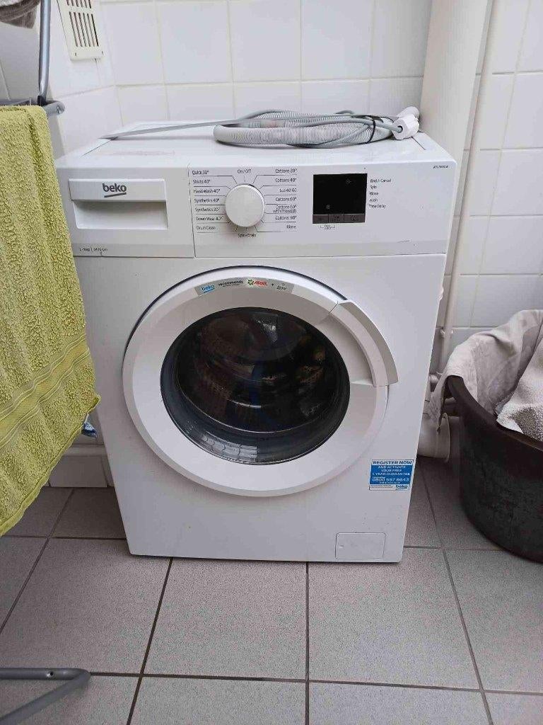 wasmachine, Witgoed en Apparatuur, Ophalen, 1200 tot 1600 toeren, 8 tot 10 kg, Handwasprogramma